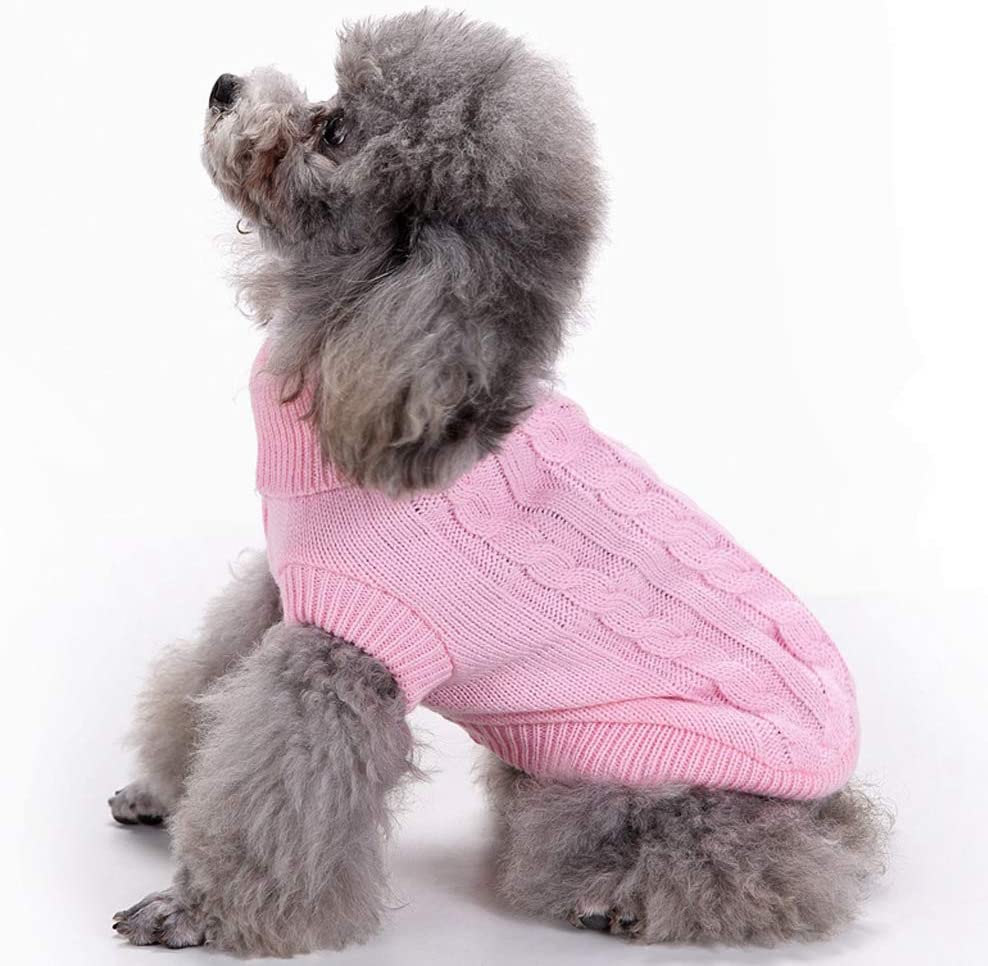 Exponential Pet Supplies - Knitted Classy Sweater for Dog & Puppy Cat