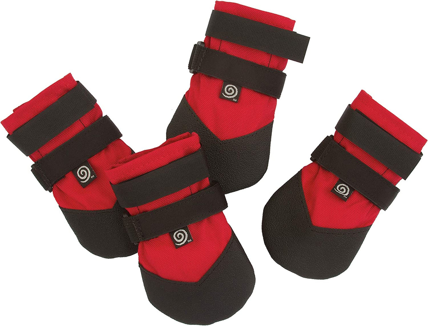 Exponential Pet Supplies - Durable Boots for Dogs Black Light Duty Heat, Water Resistant Dog Booties