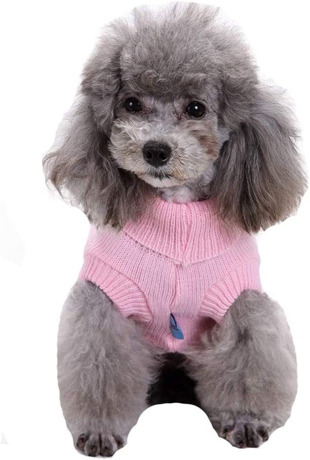 Exponential Pet Supplies - Knitted Classy Sweater for Dog & Puppy Cat
