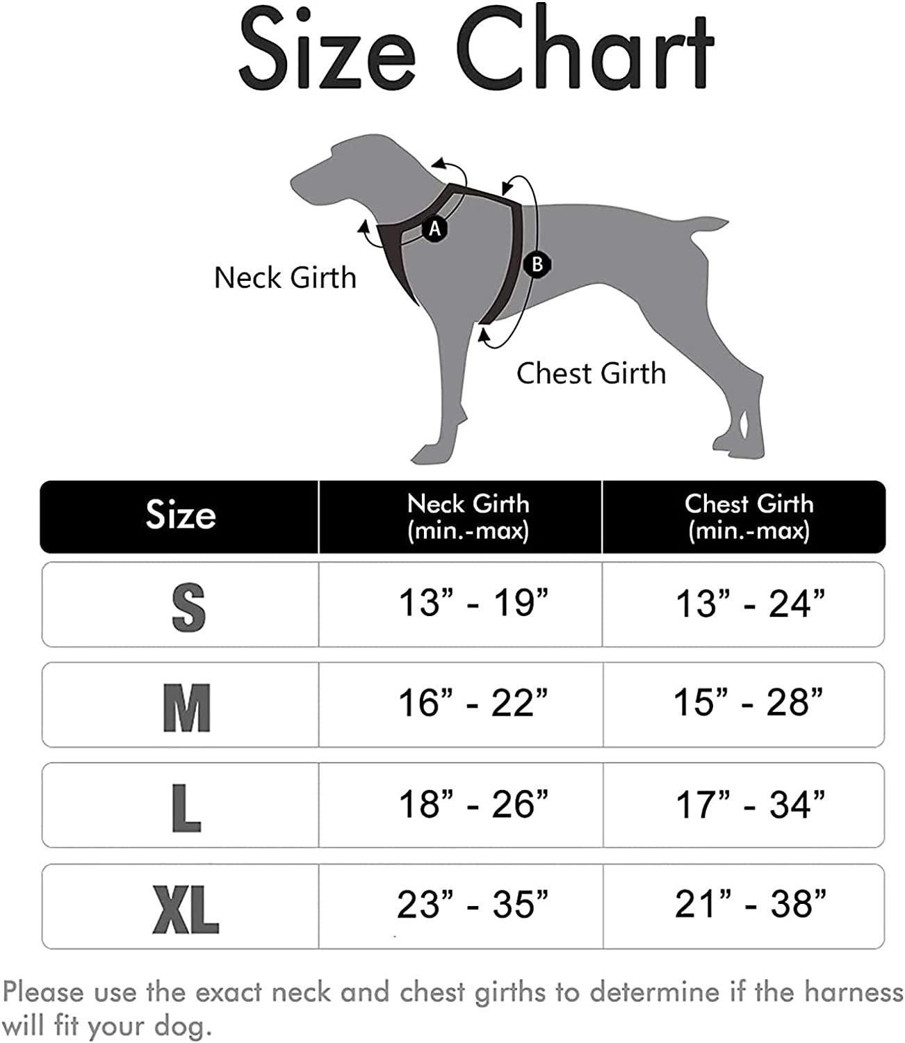 Exponential Pet Supplies - No-Pull Pet Harness with 2 Leash Clips, Adjustable Soft Padded Dog Vest, Reflective Outdoor