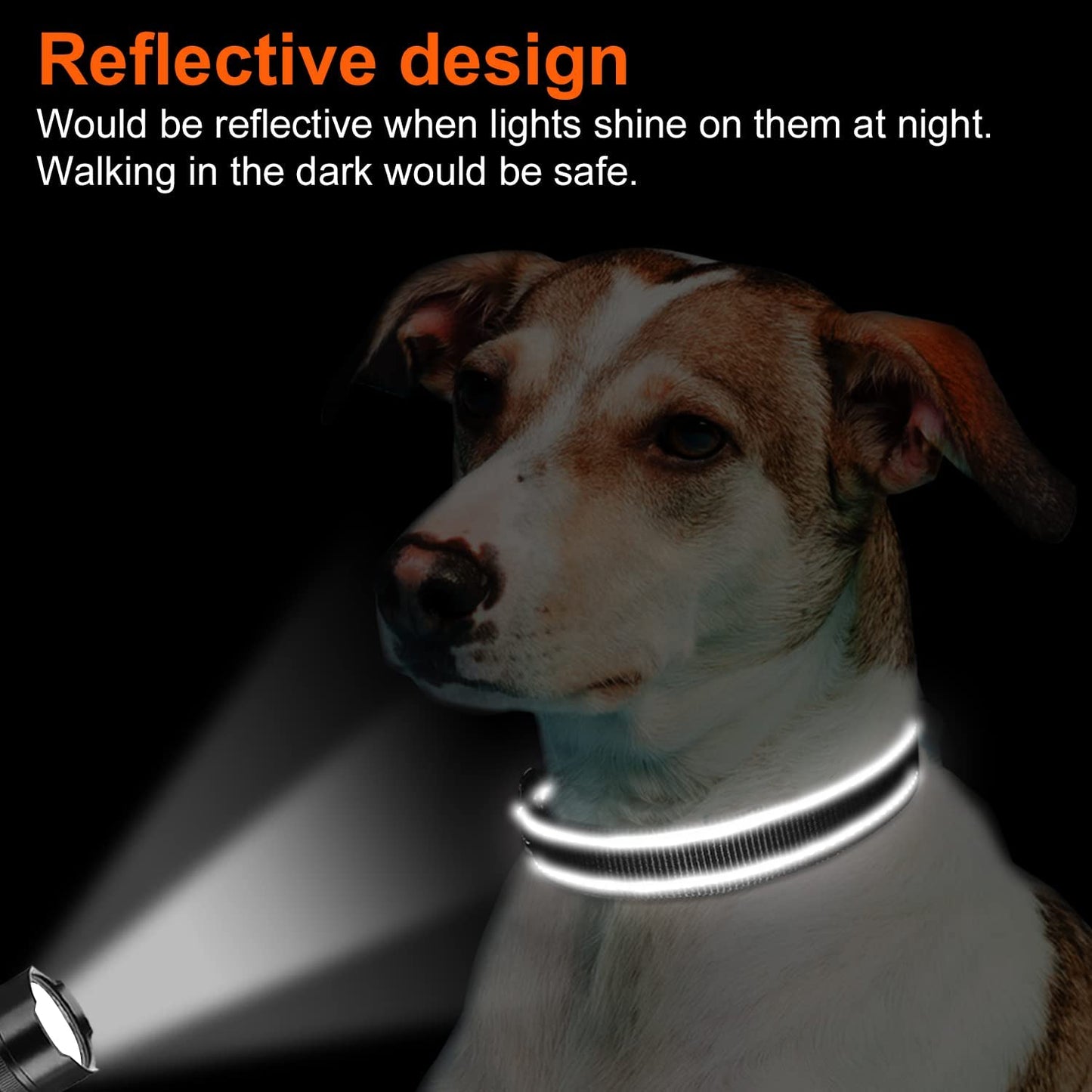 Exponential Pet Supplies - Soft Neoprene Padded Breathable Nylon Pet Collar Adjustable