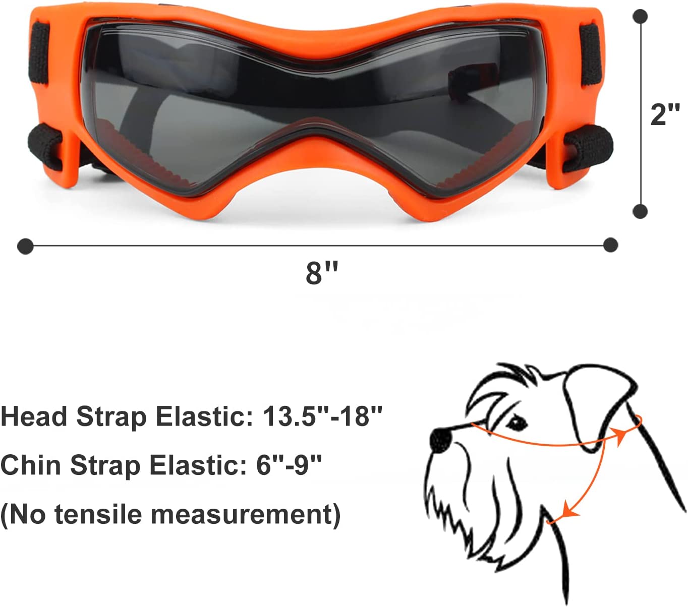 Exponential Pet Supplies - Best Googles with UV Protection Puppy Goggles Windproof Anti fog Pet Sunglasses