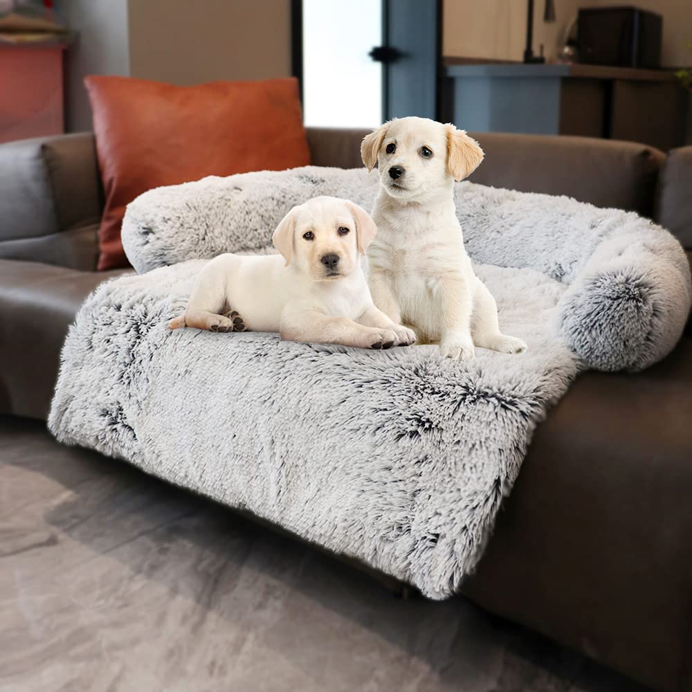 Exponential Pet Supplies - Sofa Style Luxurious Mat for Pets, Waterproof Lining and Nonskid Bottom Perfect on Dog Crate