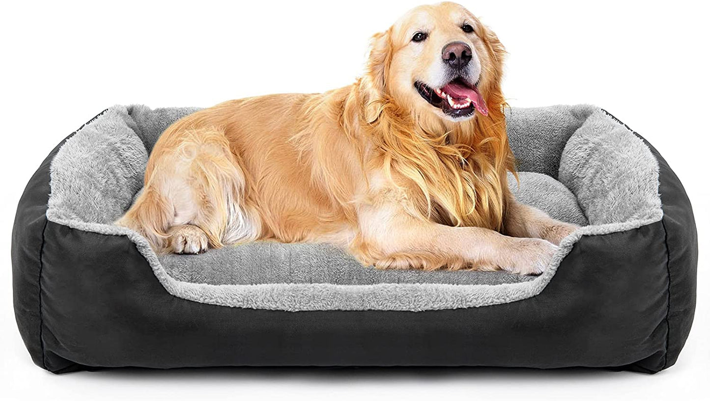 Exponential Pet Supplies - Washable Pet Bed Mattress Comfortable and Warming Rectangle Dog Bed