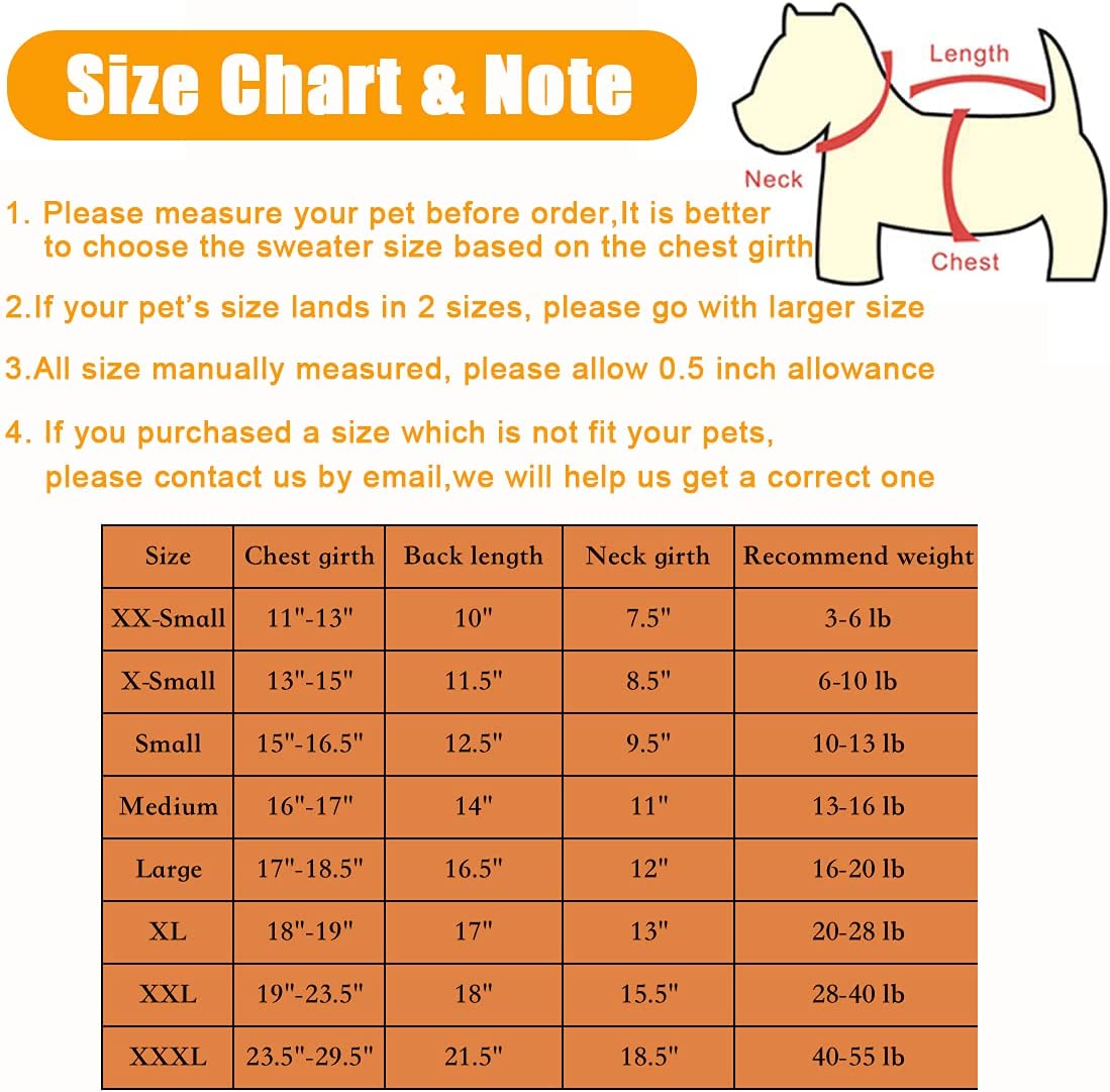 Exponential Pet Supplies - Knitted Classy Sweater for Dog & Puppy Cat