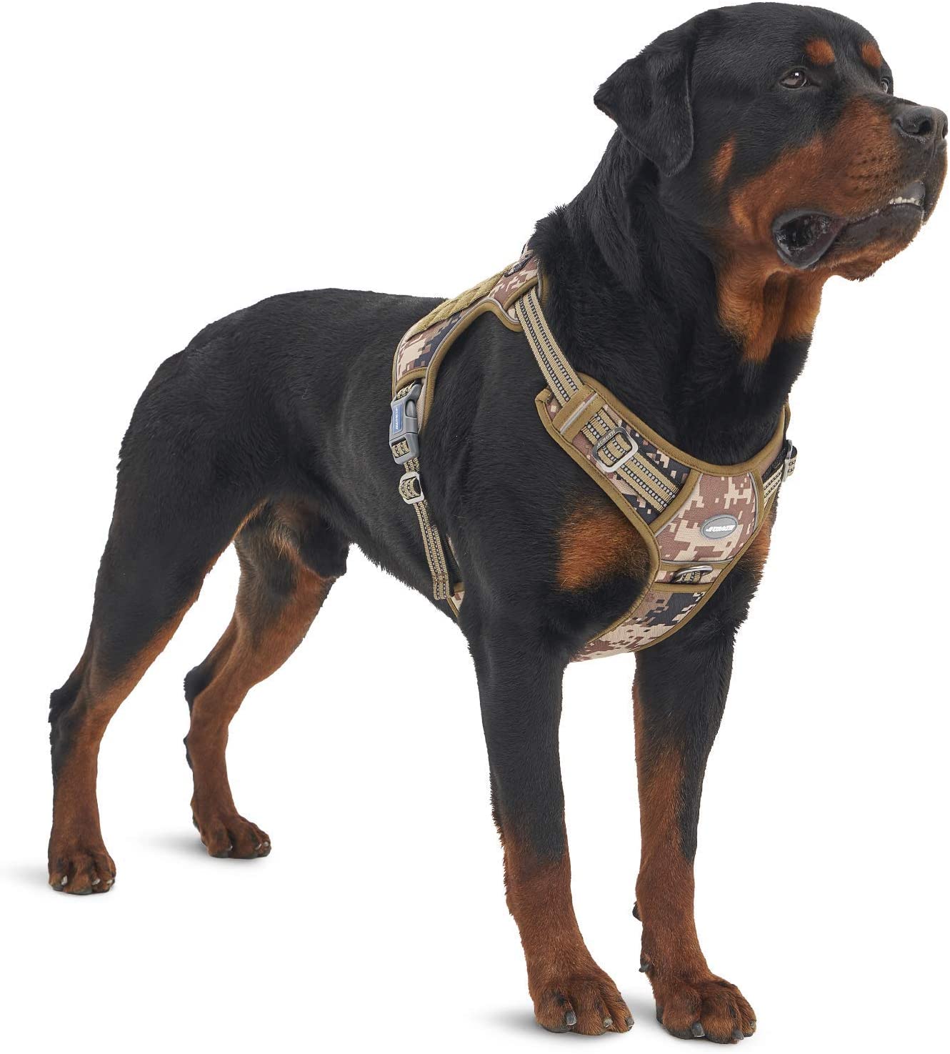 Exponential Pet Supplies - No Pull Adjustable Pet Harness Reflective K9 Working Training Easy Control Pet Vest