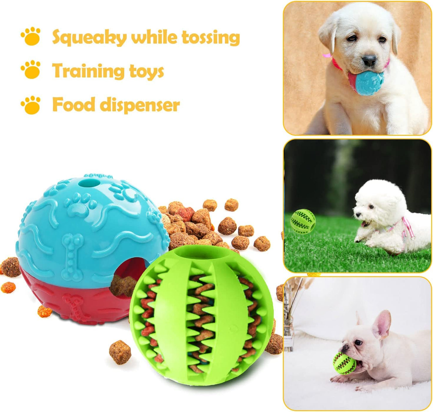Exponential Pet Supplies - 20 Pack Puppies Teething Chew Toys for Boredom, Pet Dog Chew Toys with Rope Toys