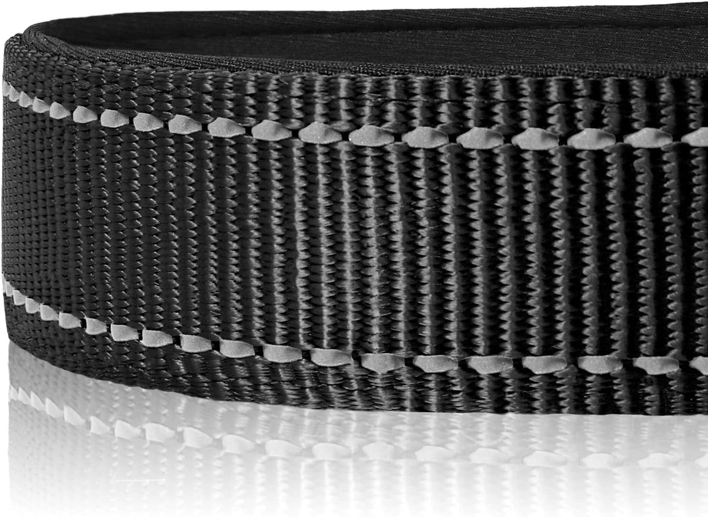 Exponential Pet Supplies - Soft Neoprene Padded Breathable Nylon Pet Collar Adjustable