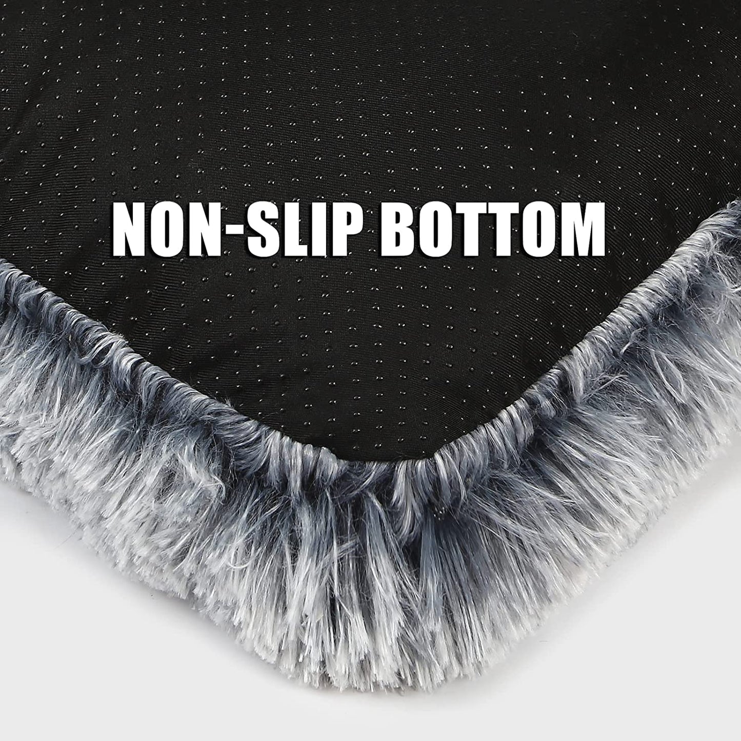 Exponential Pet Supplies - Anti Anxiety Washable Anti-Slip Dog Crate Bed for Large Medium Small Dogs