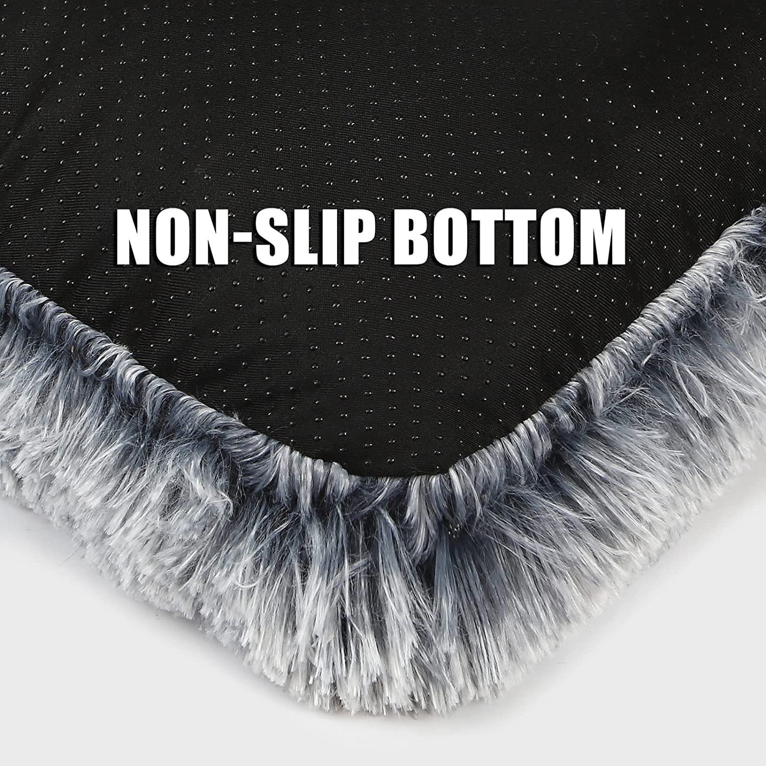Exponential Pet Supplies - Anti Anxiety Washable Anti-Slip Dog Crate Bed for Large Medium Small Dogs