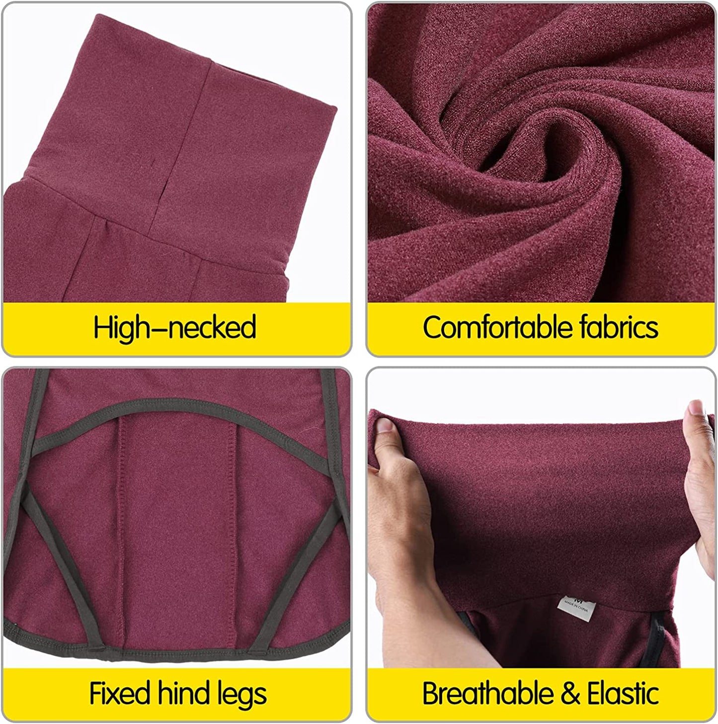 Exponential Pet Supplies - Sweater Pullover Cold Weather Vest for Dogs