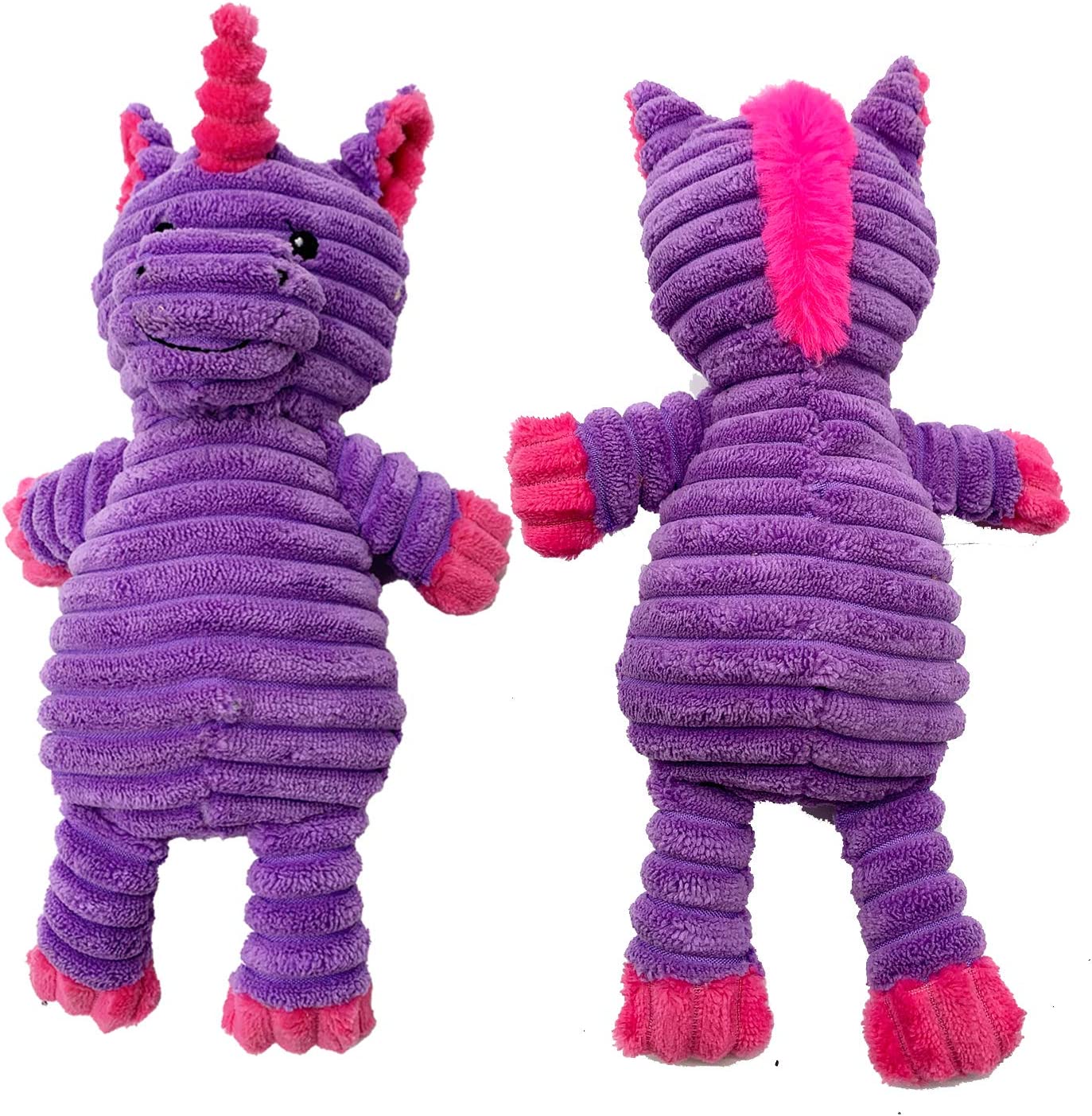 Exponential Pet Supplies - 5 Pack Dog Toys Dog Plush Toys Assortment Value Bundle Dog Squeaky Toys