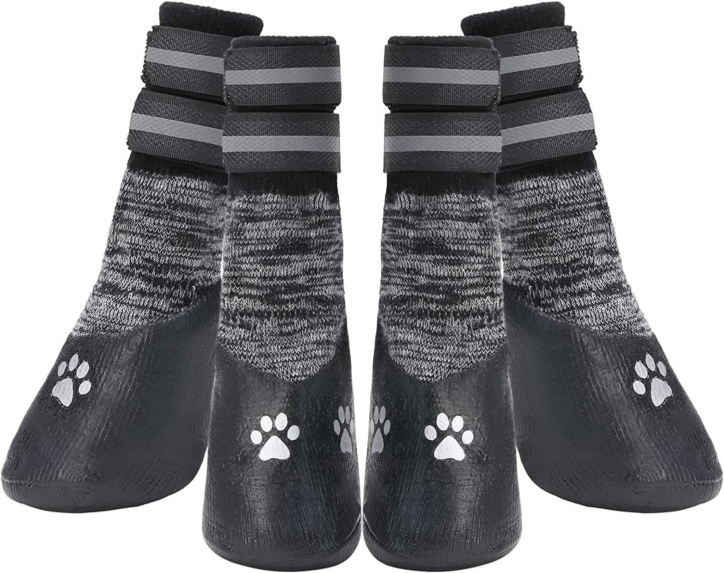 Exponential Pet Supplies - Socks for the Dog Anti-Slip Dog Socks with Adjustable Strap for Indoor Hardwood Traction Control