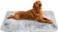 Exponential Pet Supplies - Anti Anxiety Washable Anti-Slip Dog Crate Bed for Large Medium Small Dogs