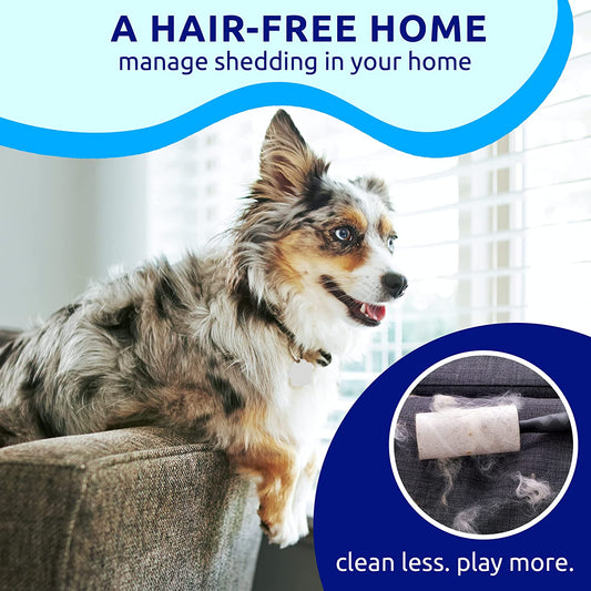 Exponential Pet Supplies - Pet Deshedding Brush - Double-Sided Undercoat Rake for Dogs