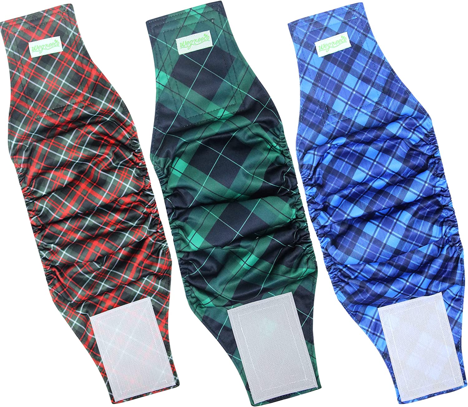 Exponential Pet Supplies - Christmas Washable Male Dog Belly Wrap